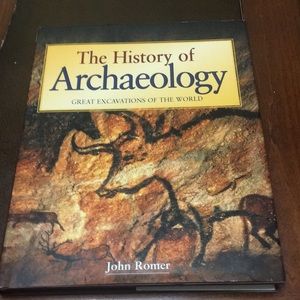 The History of Archaeology Large Hardcover Book